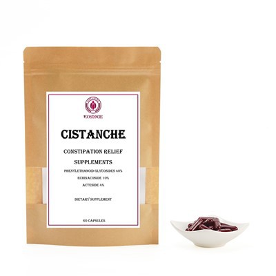 Complément alimentaire Cistanche Suppléments de soulagement de la constipation Phényléthanoïde Glycosides 40 % Echinacoside 10 % Actéoside 4 %